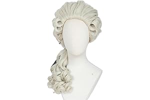 Washington Lawyer Curly Bust Down Wig