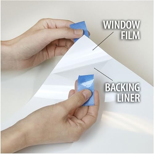 Miniatura 8 de BDF WHTT - Película para ventana de privacidad blanca (36 pulgadas x 12 pies)