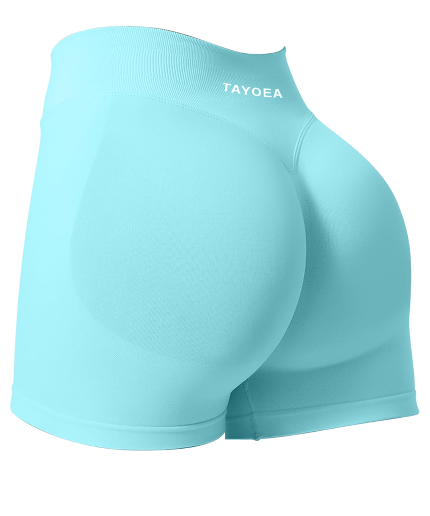 TAYOEA Sport Shorts Damen Scrunch Kurze Sporthose Push Up Kurze Leggings Butt Lifting Gym Short Nahtlose Workout Radlerhose Damen