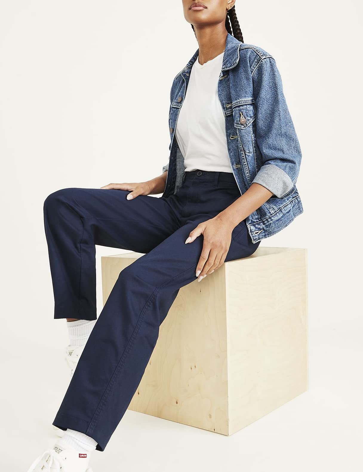 Dockers Original Khaki Pantalón Straight Mujer