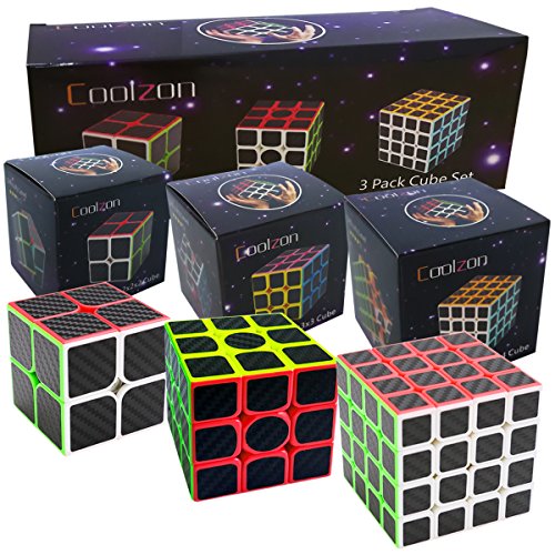 Cube Carbon Fiber Sticker Coolzon® Speed Cube Dice