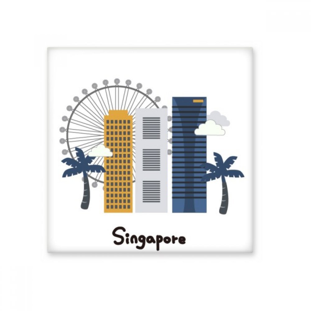 Carreau de céramique Singapore Flyer décoratif pour mur de cuisine et salle de bains L