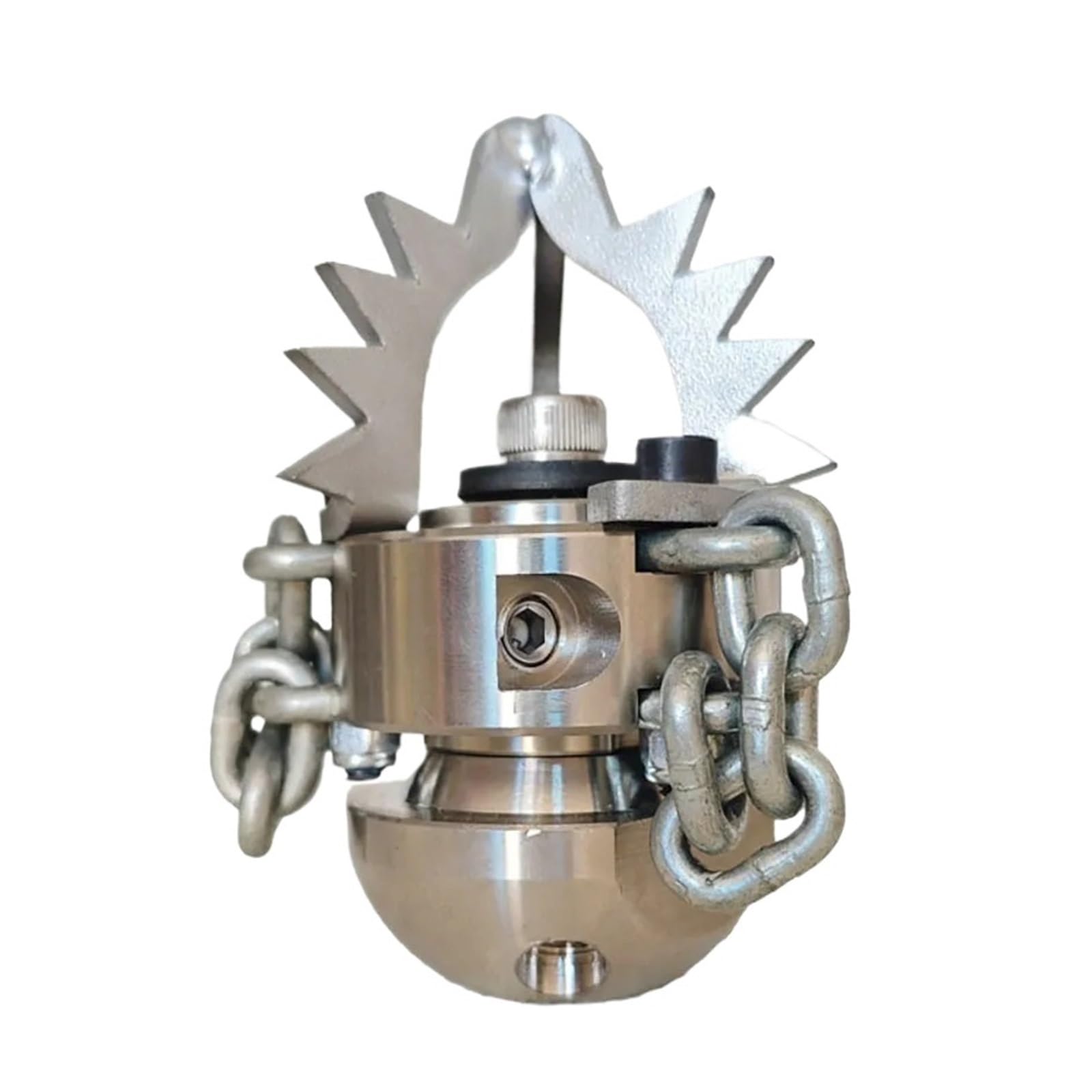 Boquilla Cadena Cortadora Cerámica, Rascador Rotativo, Rosca G1/2" G3/8" | Intrusión raíces, escombros cemento, sarro duro, acometidas, rotación alto par, rehabilitación(3I8 Female 40LPM)