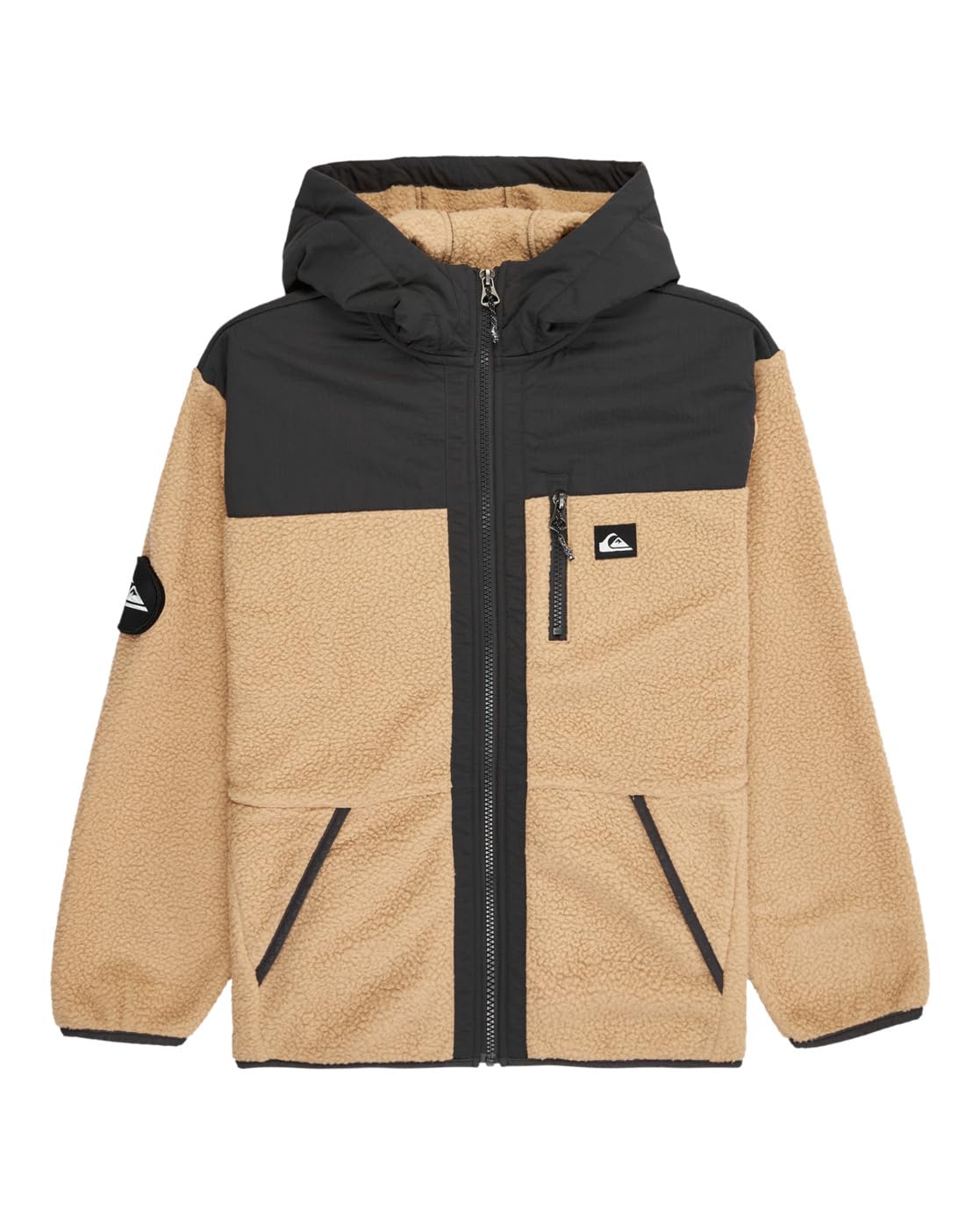 Quiksilver Fleece BACK TO S SCHOOL Boy's Brown 16