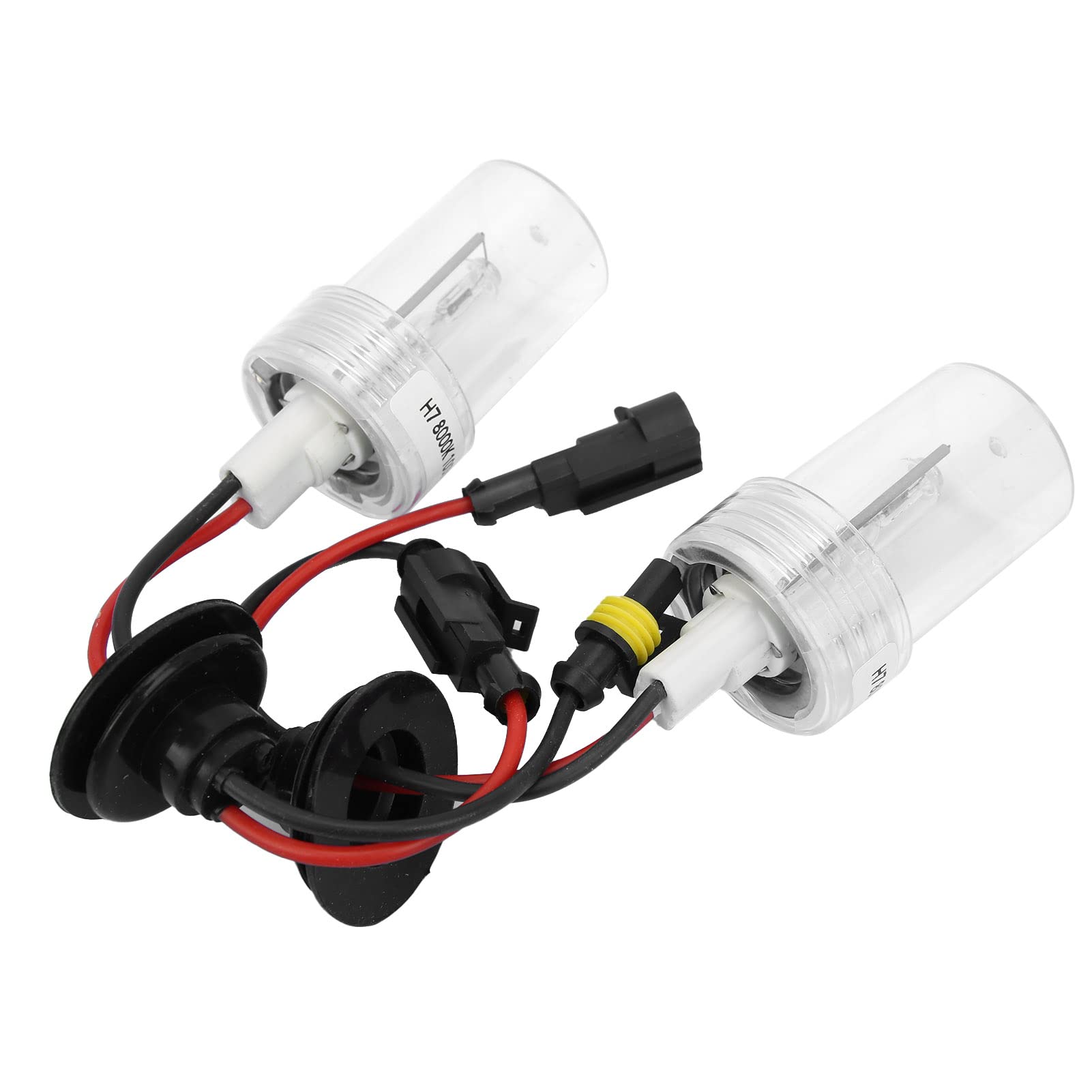 Durevole 2 Pezzi Lampadina per Fari Automatici Xenon 100W 8000K H7 Presa per Veicoli 12V