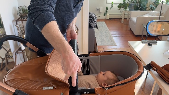 Watch :Hot Mom seat and bassinet combo 2in1high landscape baby stroller-F22 on Amazon Live