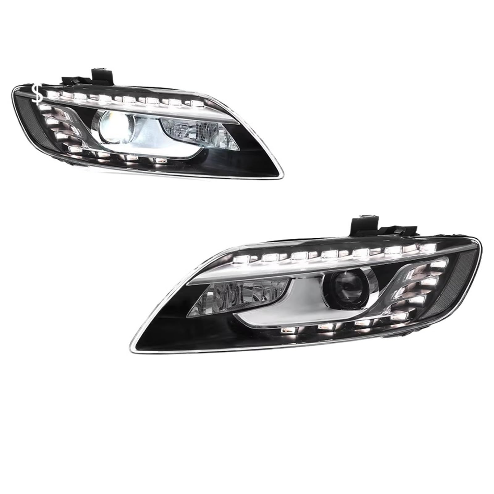 Feu Remorque Pour Q7 2006-2009 Assemblages De Phares LED Voiture Brouillard DRL Frein Clignotant Lampe
