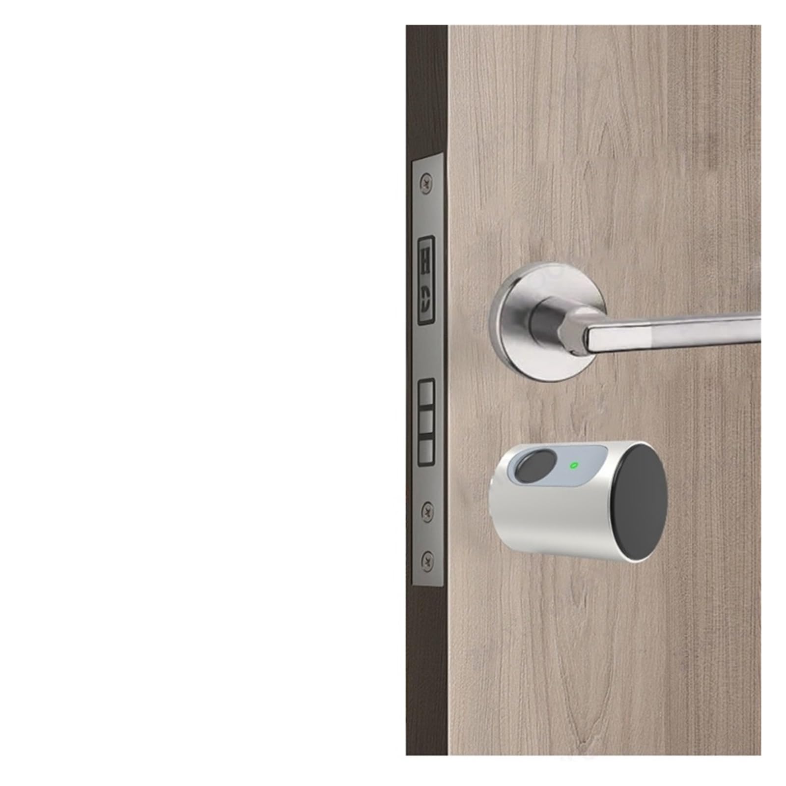 Cylindre de serrure intelligent résout la perte de clés avec empreinte Tuya Bluetooth noir