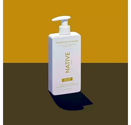 Miniatura 3 de Curl Care Native - Champú y acondicionador de leche de coco y cúrcuma (16.5 onzas) (leche de coco y tumérica)