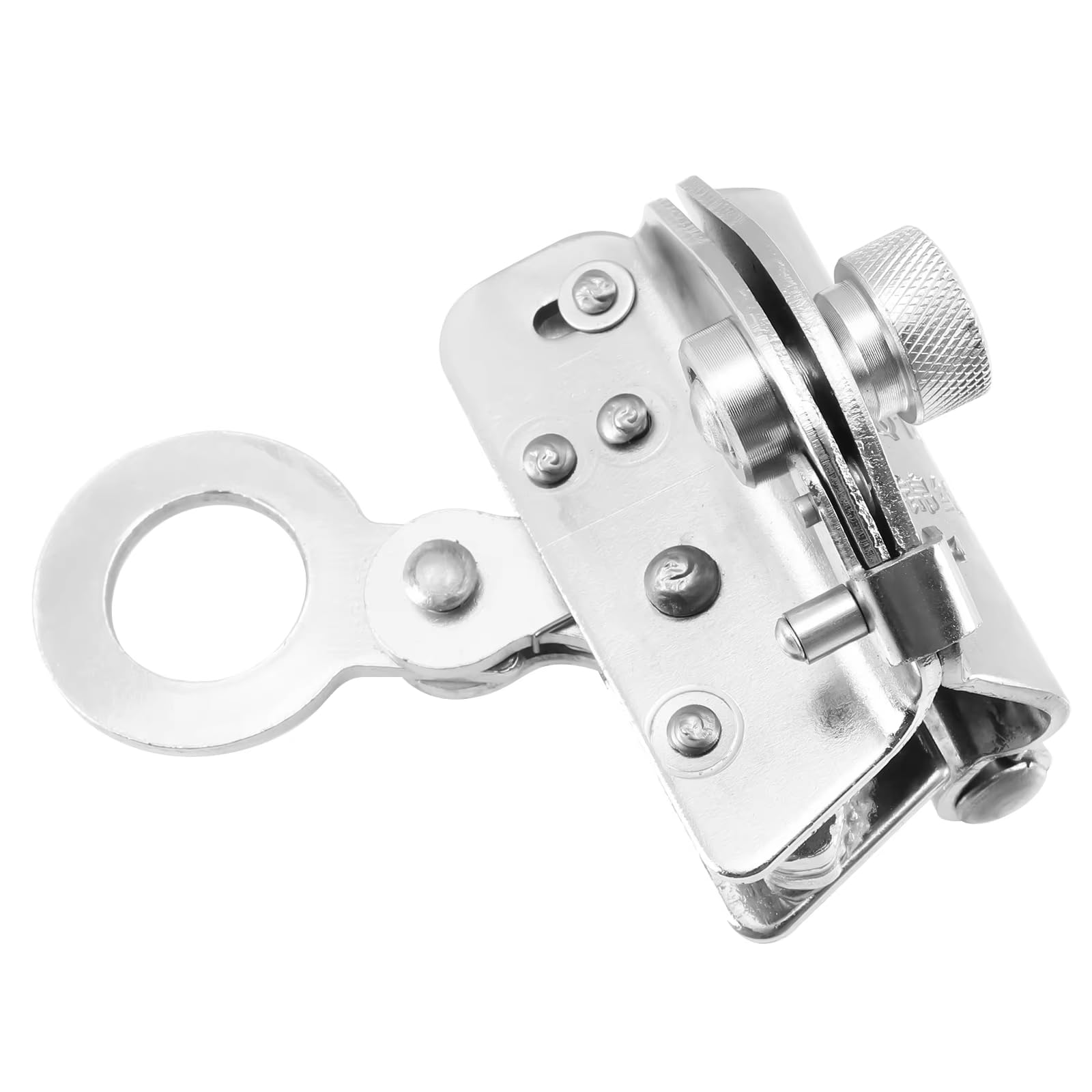 Climb Locking Rope Grab Aluminum Fall Protections Single Hole Equipment for Construction Wall Cleaning Climbing