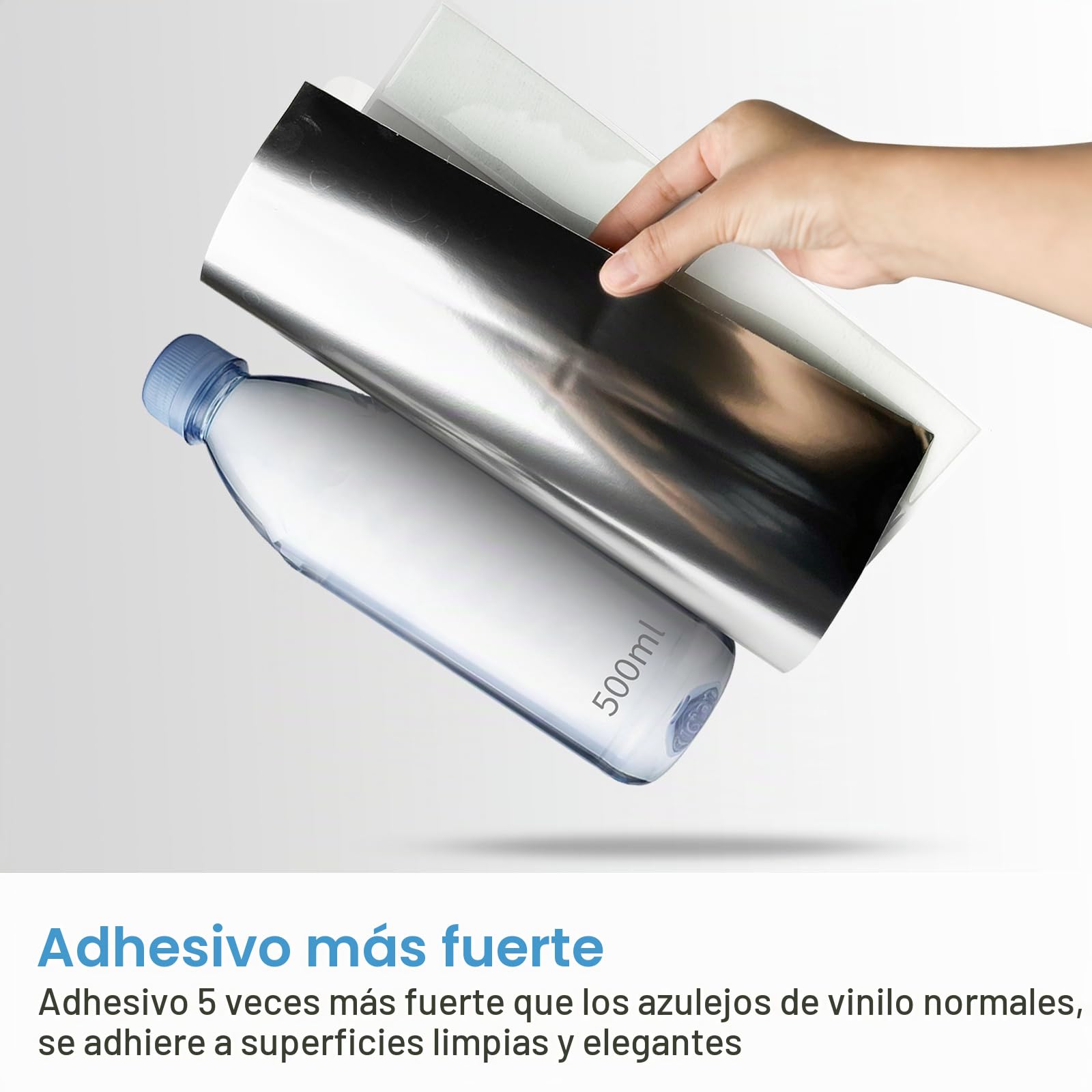 Alwayspon - Juego de 10 pegatinas de pared 3D impermeables para quitar y pegar en pared de cocina, baño (30,5 cm), color marrón oscuro