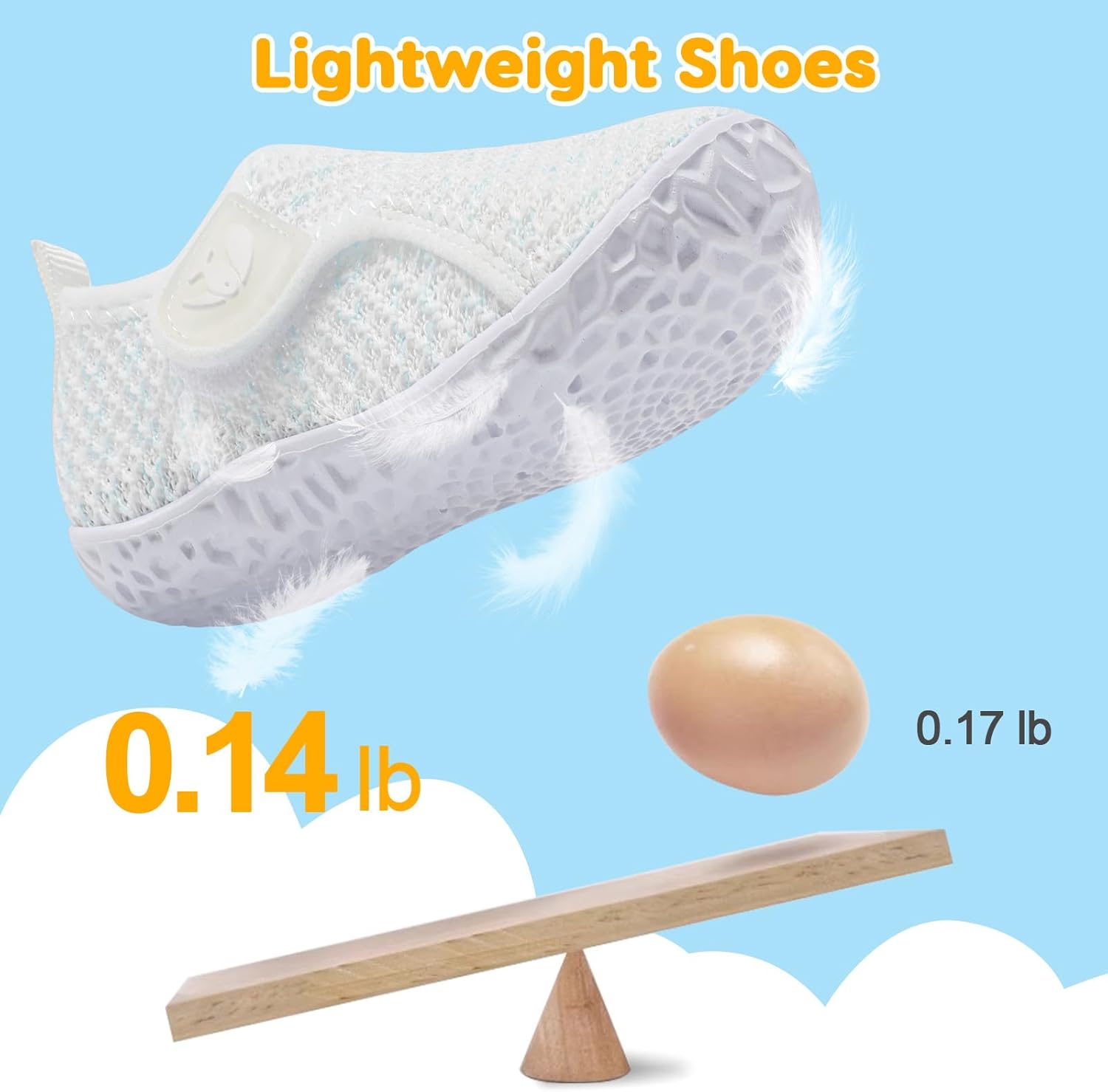 FEETCITY Boys Girls Water Shoes Kids Aqua Socks Quick Dry Barefoot for Beach Swimming Pool - Image 3