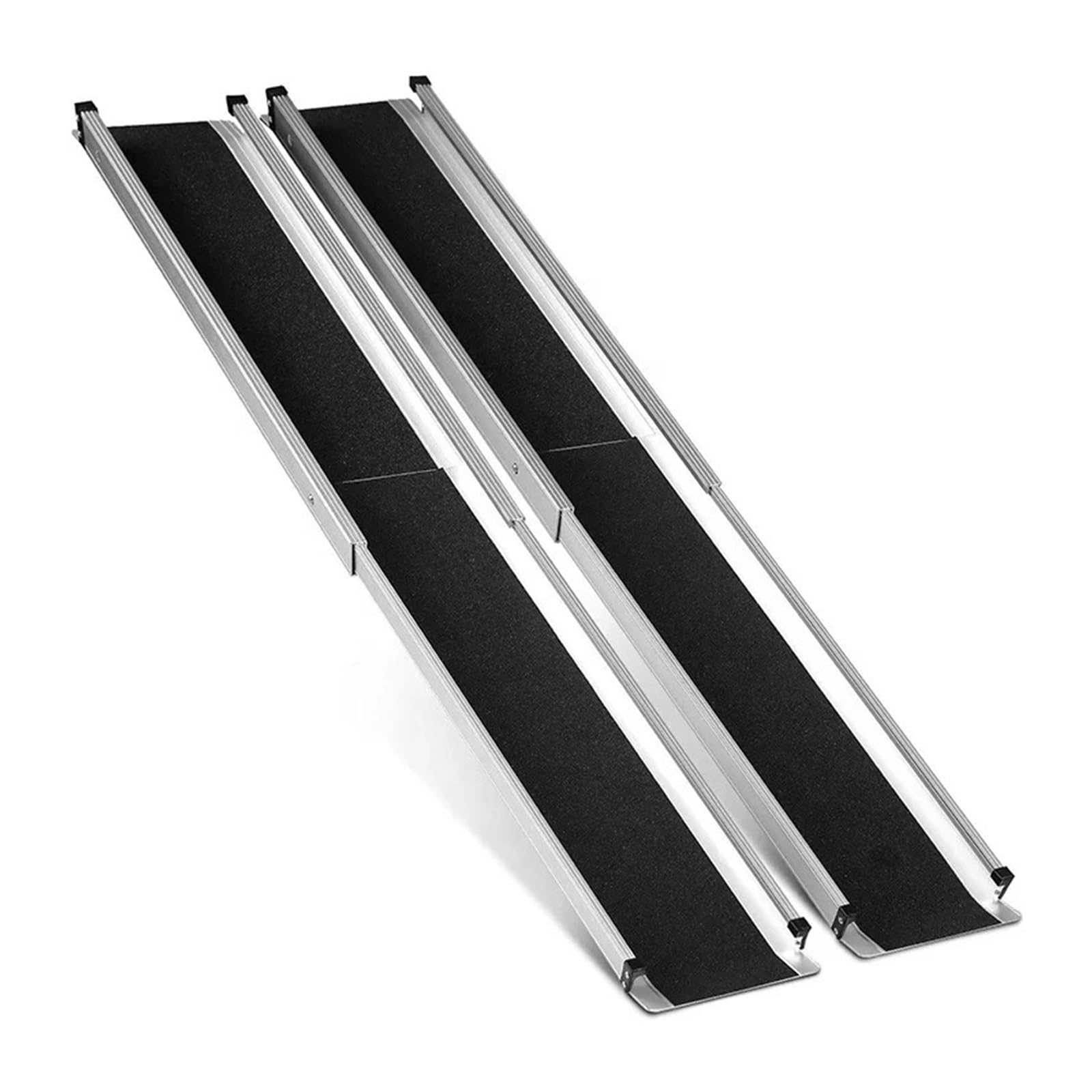 Rampas para Silla De Ruedas Metal de Aluminio telescópico Ligero portátil de la rampa de cargamento de la Silla de Ruedas del Coche for Las escaleras
