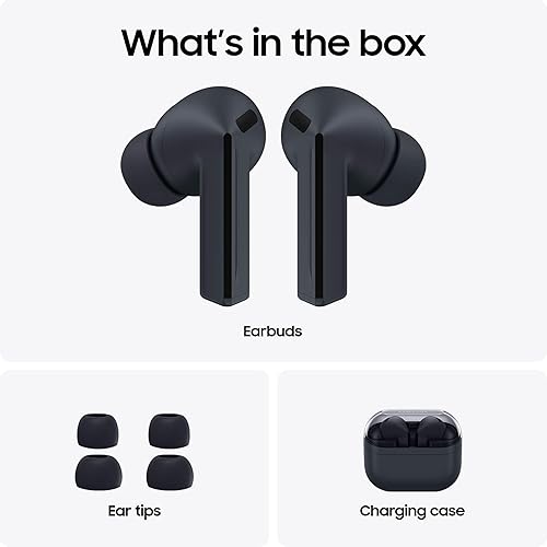 Miniatura 11 de SAMSUNG Galaxy Buds 3 FE (2025) True Wireless Bluetooth Earbuds, Active Noise Cancellation, Powerful Sound, Clear Calls, Long Lasting Battery, Hands
