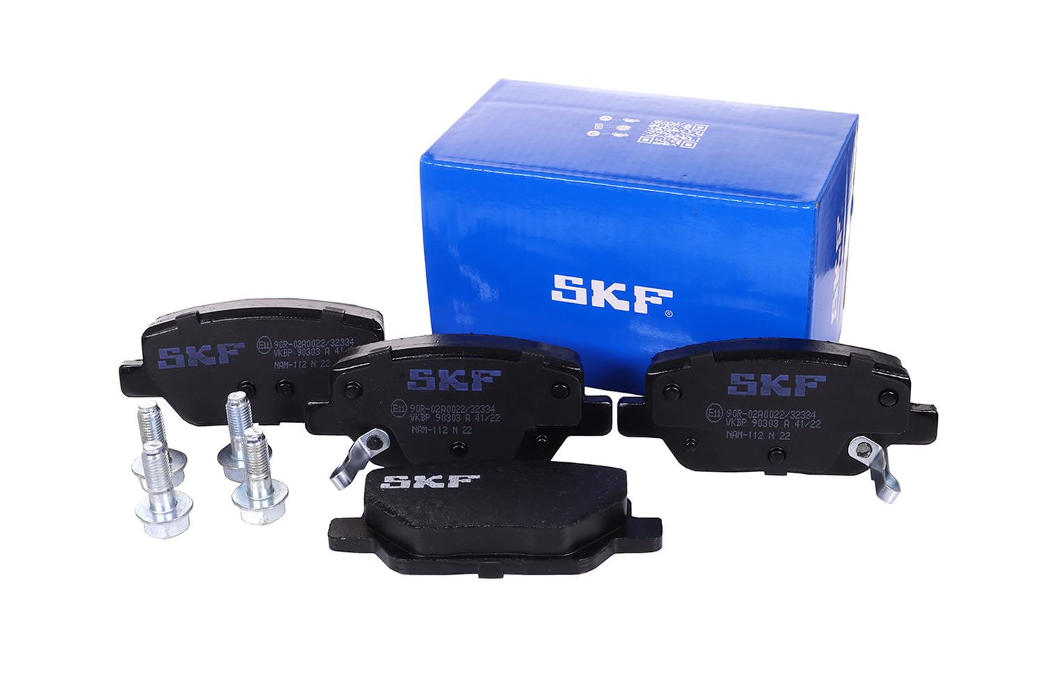 Skf Vkbp 90303 A Kit Pastiglie Freno, Freno A Disco-image