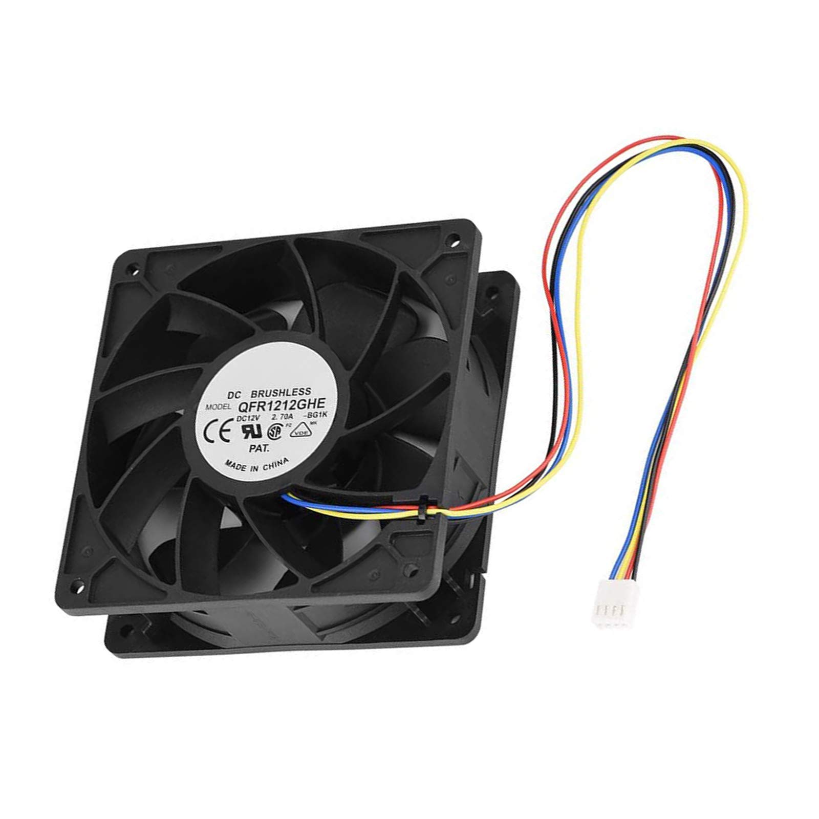 Zoravson 12038 120mm x 38mm Case Fan 12V 6000RPM Original Cooling Fan