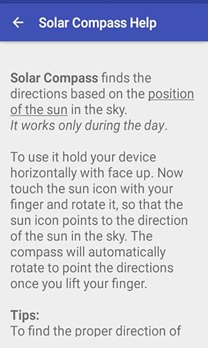 Solar Compass