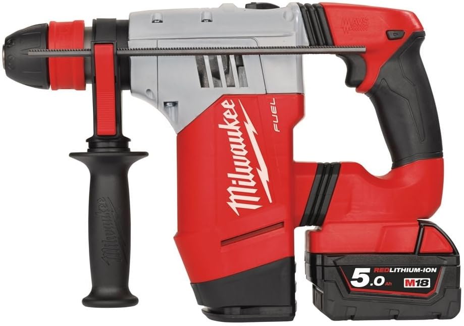 Milwaukee M18CHPX-502X M18 Fuel High Performance SDS+ Hammer (2 x 5.0Ah Batteries, Fast Charger, dynacase) New