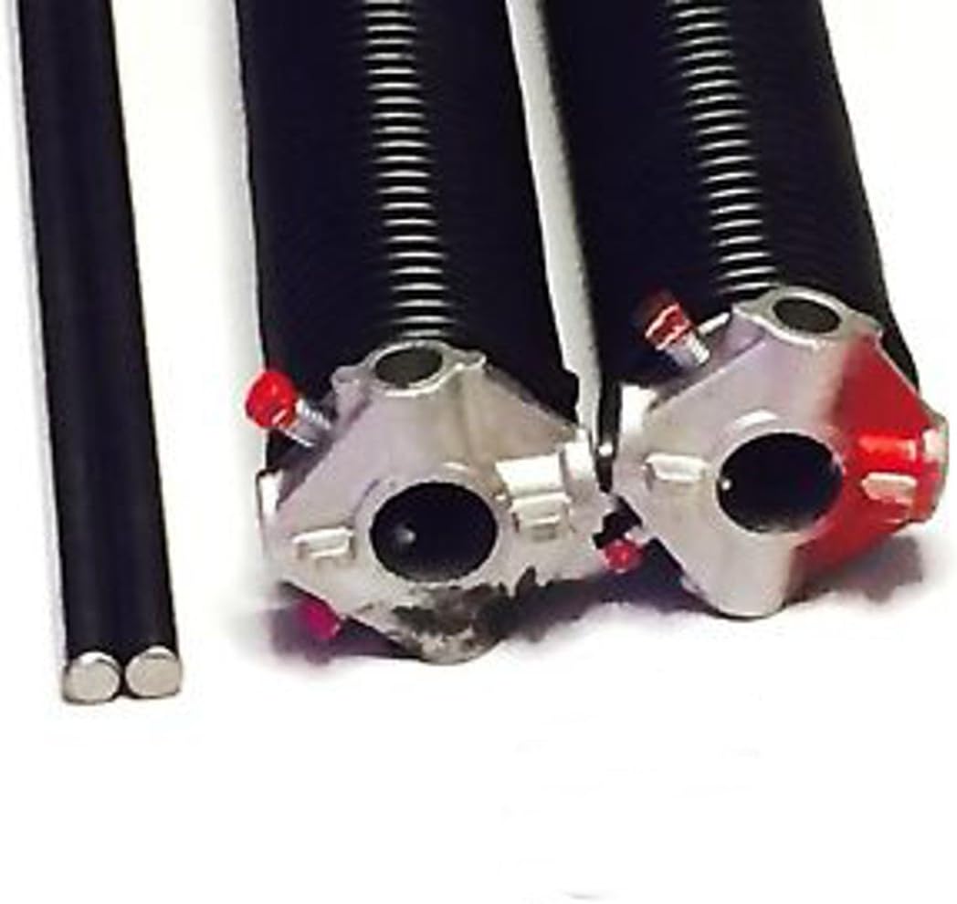 Pair of 207 X 2" X 20" Garage Door Torsion Springs with Winding Bars Pair of 207 X 2" X 20" Garage Door Torsion Springs with Winding Bars