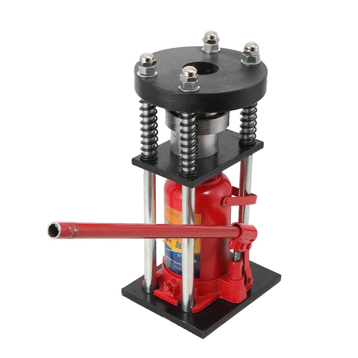 Large Bottle Jack Hose Crimper SOFEDY 20 Tons Manual Benchtop Hydraulic High Pressure Sprayer Hose Diesel Hose Agricultural Hose Pressing Hydraulic Clamping Tools Size range:(16-38 mm)