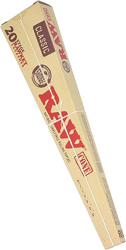 Miniatura 3 de RAW Cones - Caja variada RAWKET de 20 etapas, 7 conos diferentes por paquete, tamaño King, 1, 98s, Lean, Sobrenatural, Challenger y Emperador