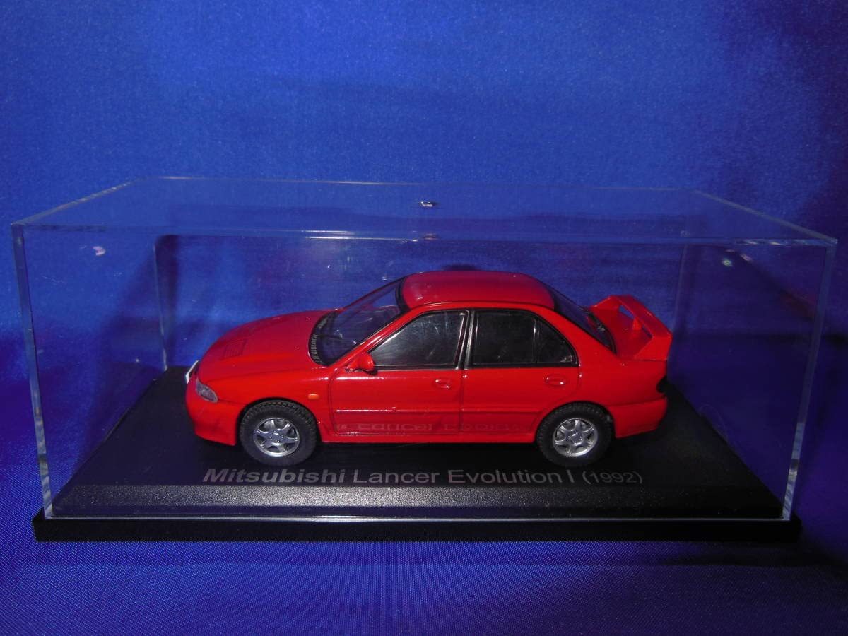 1/43 三菱　ランサーGSRエボリューション　初代ランエボ　レッド　ミニカー ホビージャパン 1/64 三菱 ランサー エボリューション IX GSR