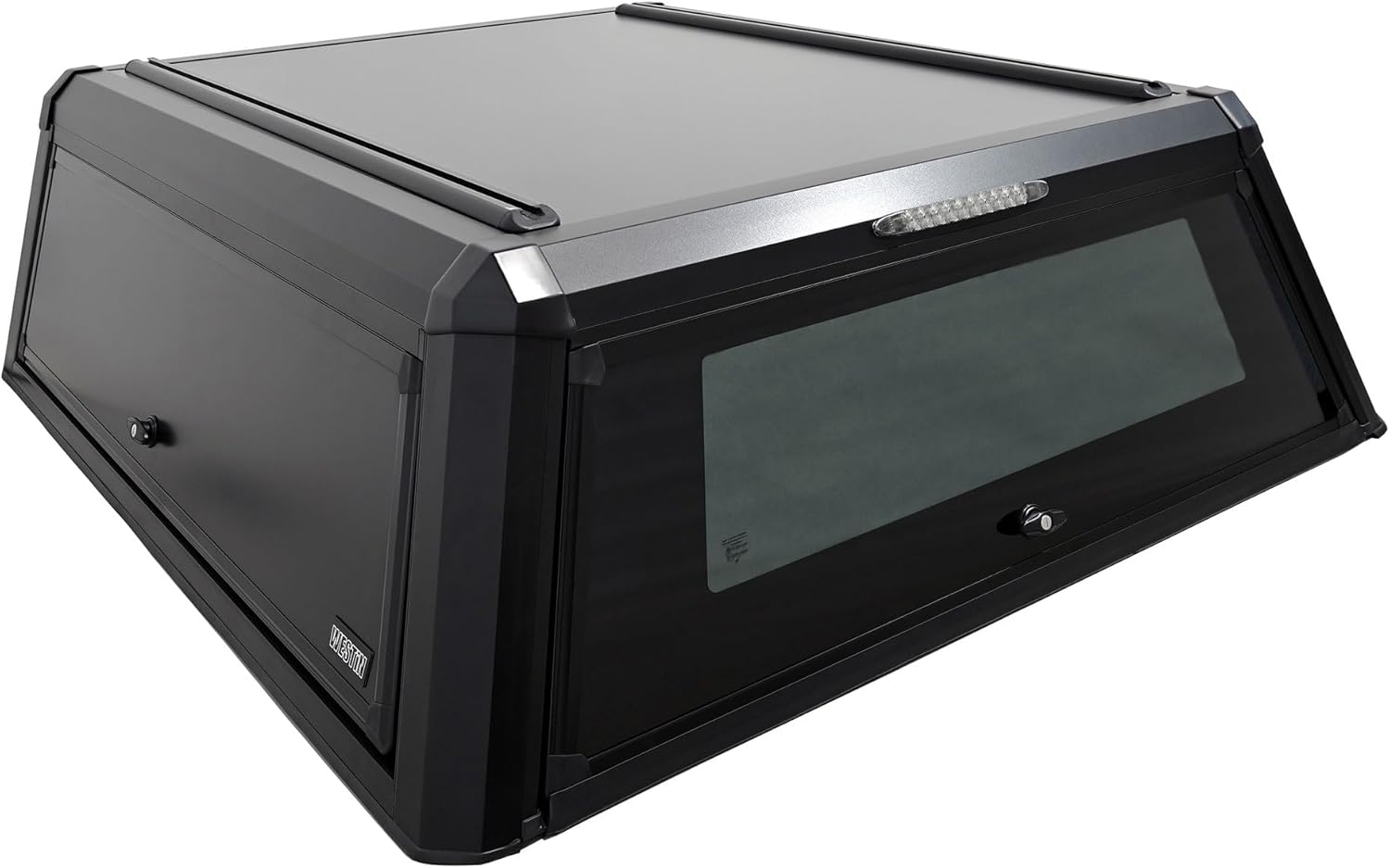 Westin 16-11015 EXP Truck Cap with Solid Front Glass fits 2015-2022 Colorado Canyon 5' Bed Matte Black