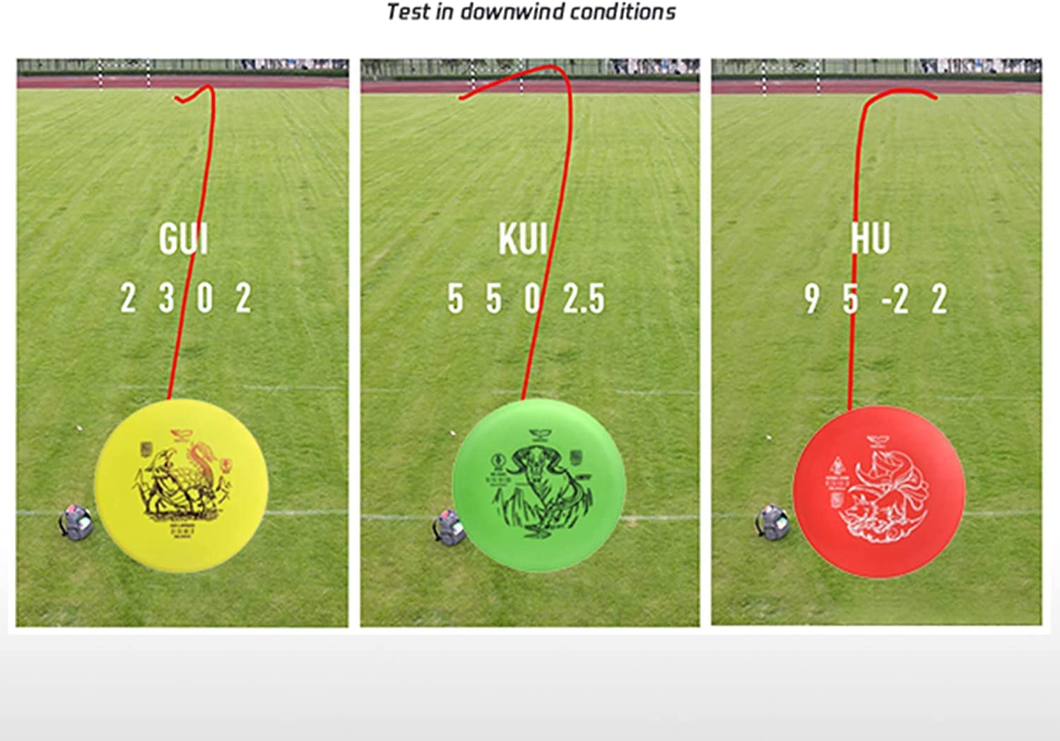 YIKUN Juego de Disc Golf