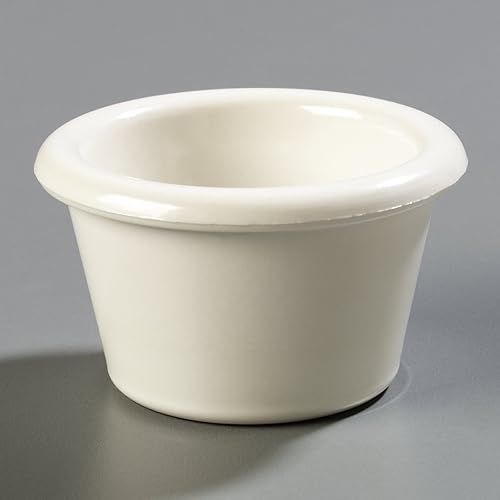 Miniatura 9 de Carlisle FoodService Products S275-842 - Taza de salsa de melamina suave, 1.5 onzas, hueso (paquete de 12)