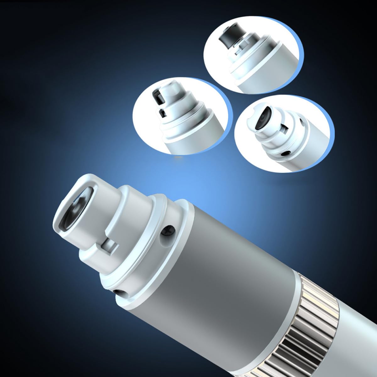 Coupe-Ongles Électrique pour Chat et Chien, Blanc 3, 7 V 2000 Ma