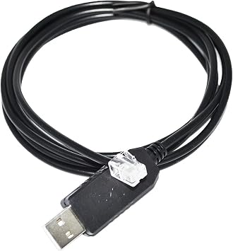 ZHANGLH F&T>D*I CHIP RS232 USB to RJ9 RJ11 4P4C Plug Serial Communication 017620 CONFIG DEBUG Cable for Industrial Networks3M,PL2303GT CHIP