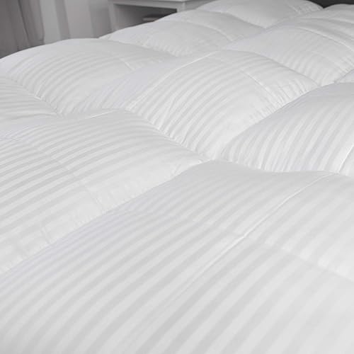 Miniatura 6 de SensorPedic Tencel - Cubrecolchón individual, color blanco