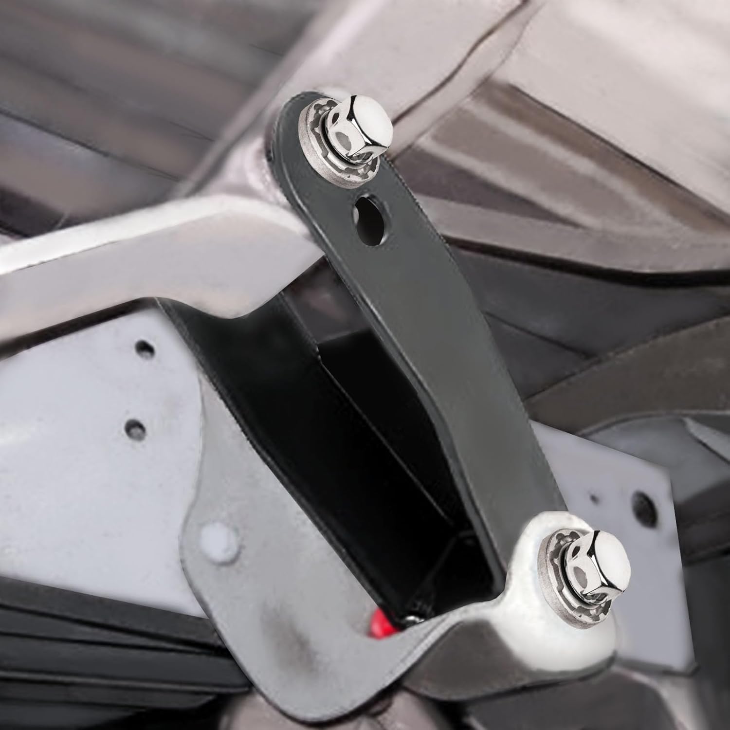 2" Rear Drop Lowering Shackle Suspension Kit Compatible with Ch~evy and G~m~c C1500 C2500 1988-1998, Silverado Sierra 1500 1988-2019, Replaces # 410520