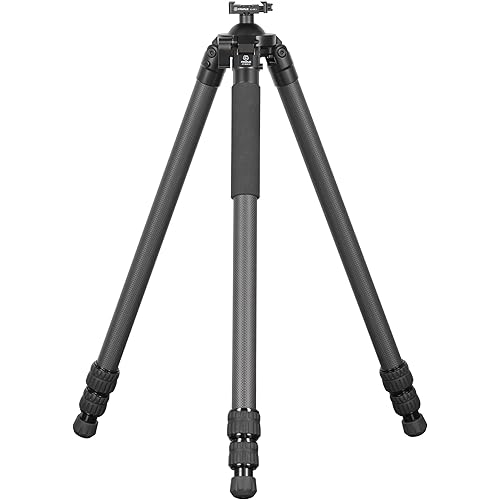 FANAUE HT-3630-65 Carbon Fiber Tripod with 65mm Ball Head – 360° Rotation, ARCA-Swiss Quick Release – 30KG Load, Lightweight & Heavy Duty,Photography, Hunting & Outdoor Activities