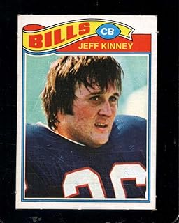 1977 TOPPS MEXICAN #514 JEFF KINNEY EX BILLS