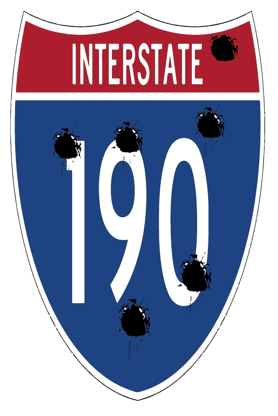 Interstate 190: 6x9 College Ruled Line Paper 150 Pages