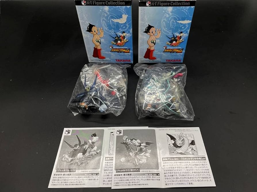 美品 海洋堂 鉄腕アトム フィギュアコレクション コミックバージョン 9種 ブックオフ静岡馬渕店でKTフィギュアコレクション 鉄腕アトム