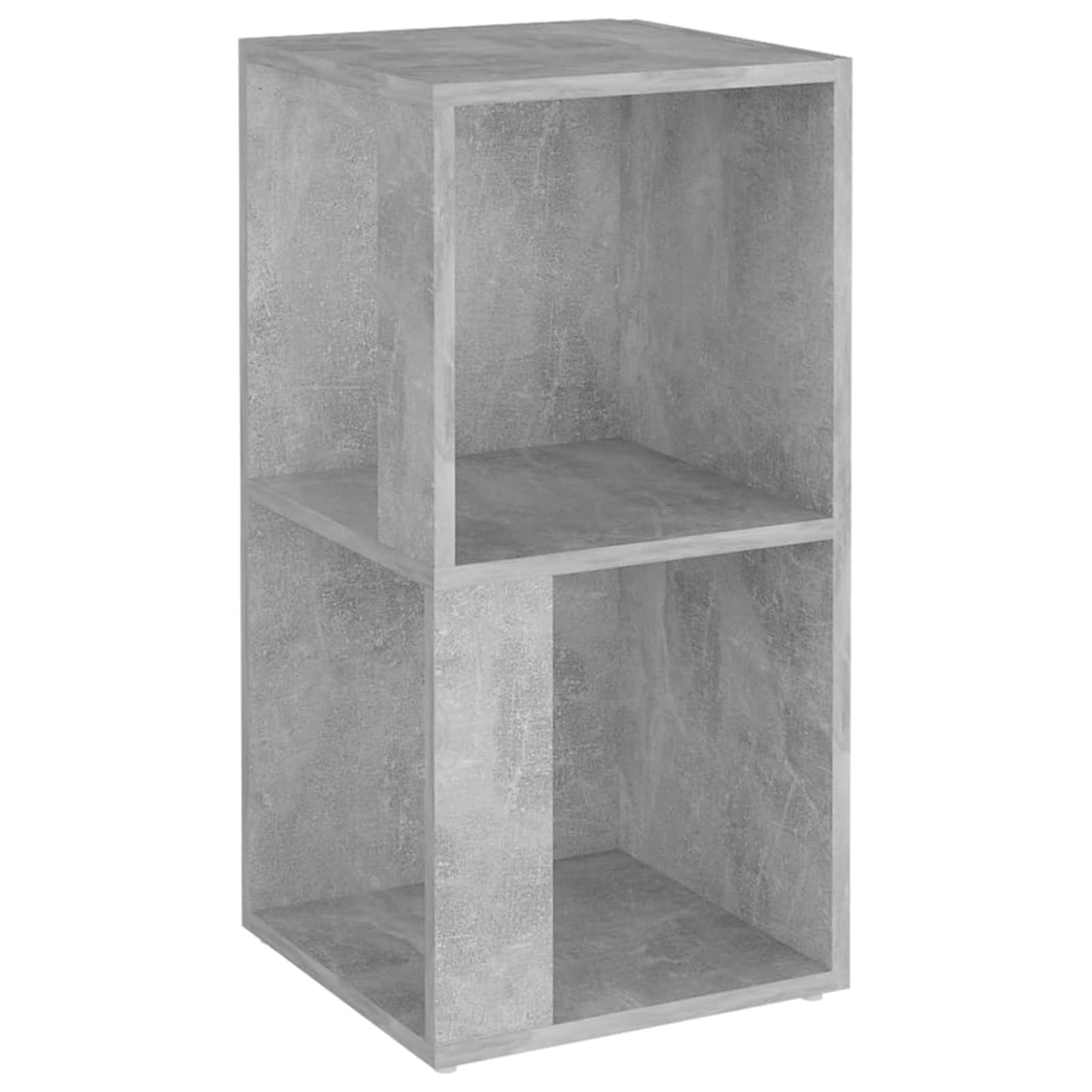 ARKEM Armadio cassetti,Adatto a Camera da Letto, Lavanderia, ripostiglio, Garage,Armadio Angolare Grigio Cemento 33x33x67 cm in Truciolato