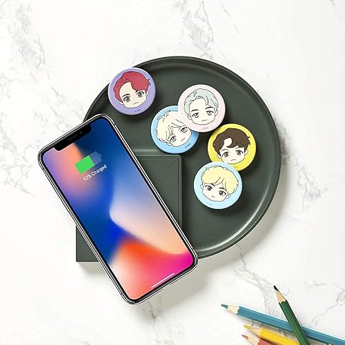 Miniatura 5 de BTS PopSockets PopGrip: Agarre intercambiable para teléfonos y tabletas Productos de licencia oficial SDver Jungkook