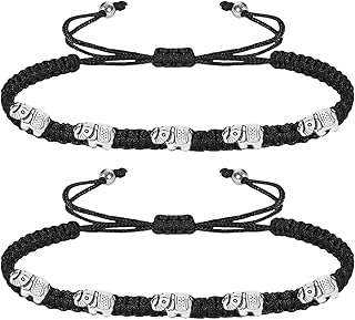 vama FASHIONS Adjustable Black Thread Kala Dhanga Nazar Anklet Elephant Charm Ankle Anklet Handmade Nazar Nazariya Payal For Women Girl's-picture-20