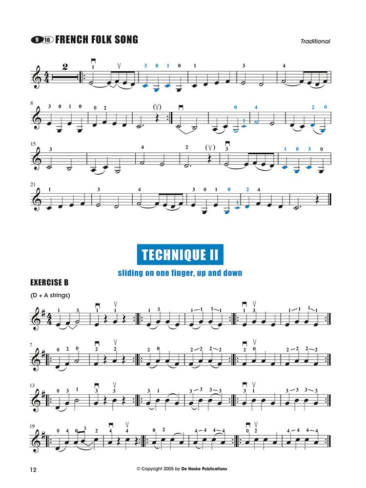 Violin position shifts: 36 pieces with position changes - Recueil + Enregistrement(s) en ligne