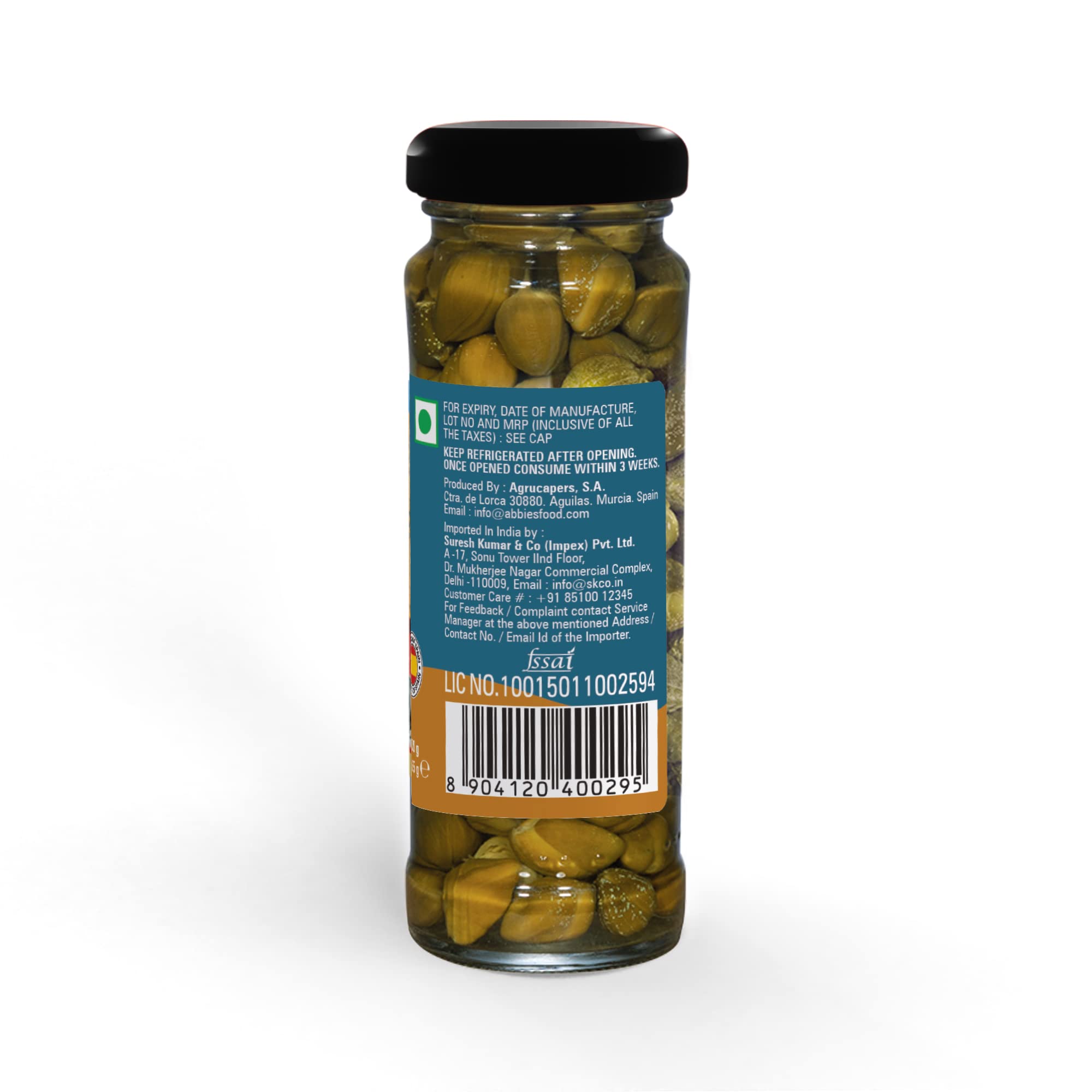 Abbie's Capers in Brine 200 g (100 g X 2 units), Product of Spain 4