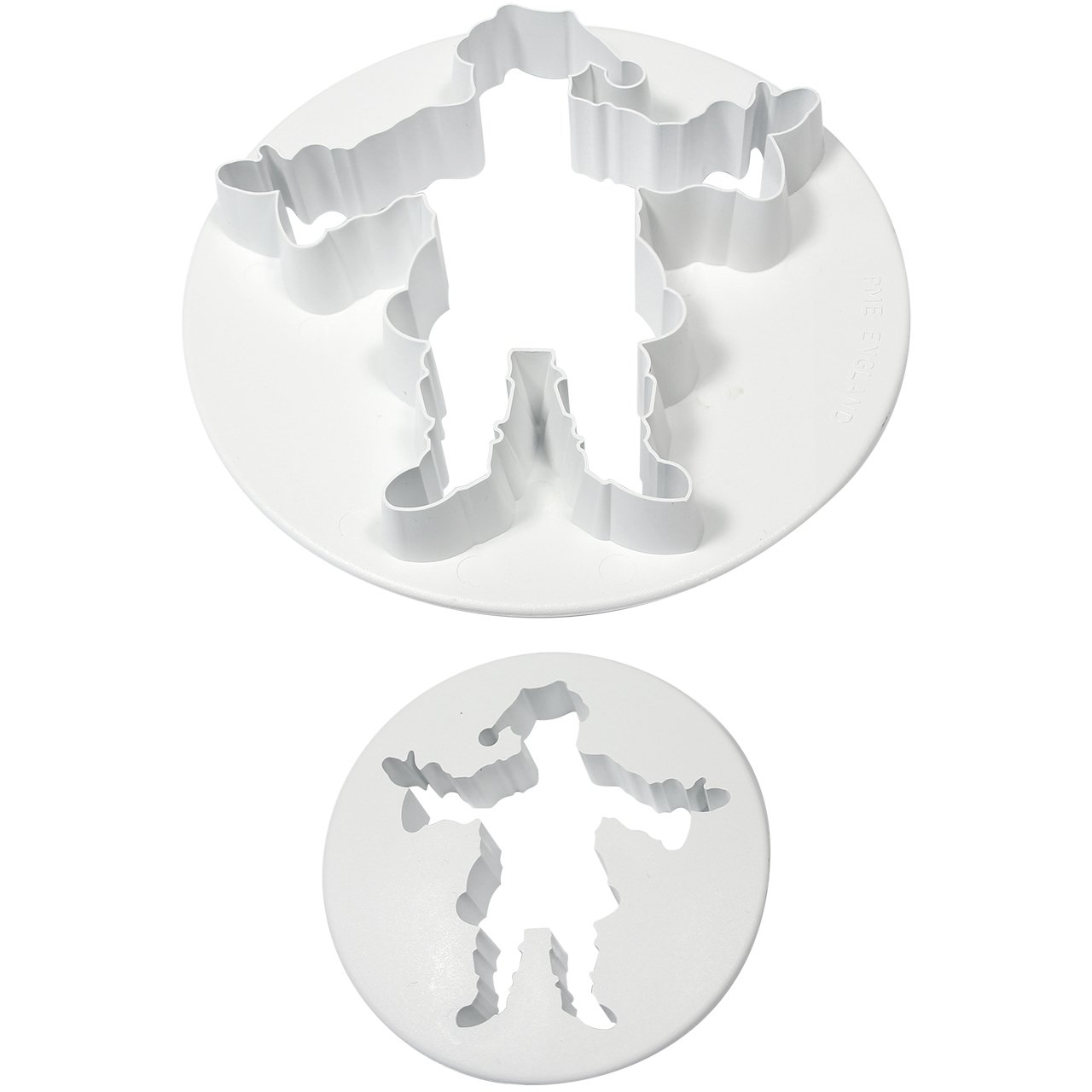 Clearance Santa Claus Icing Cutters Set Of 2