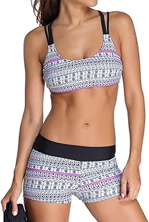 maillot de bain short 2 pieces