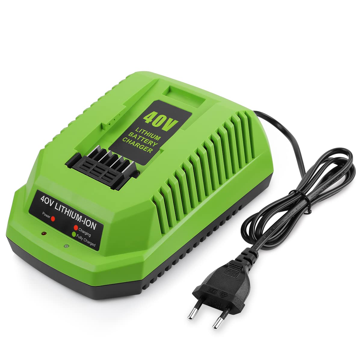G40C - Cargador para cargador Greenworks (40 V, 40 V)
