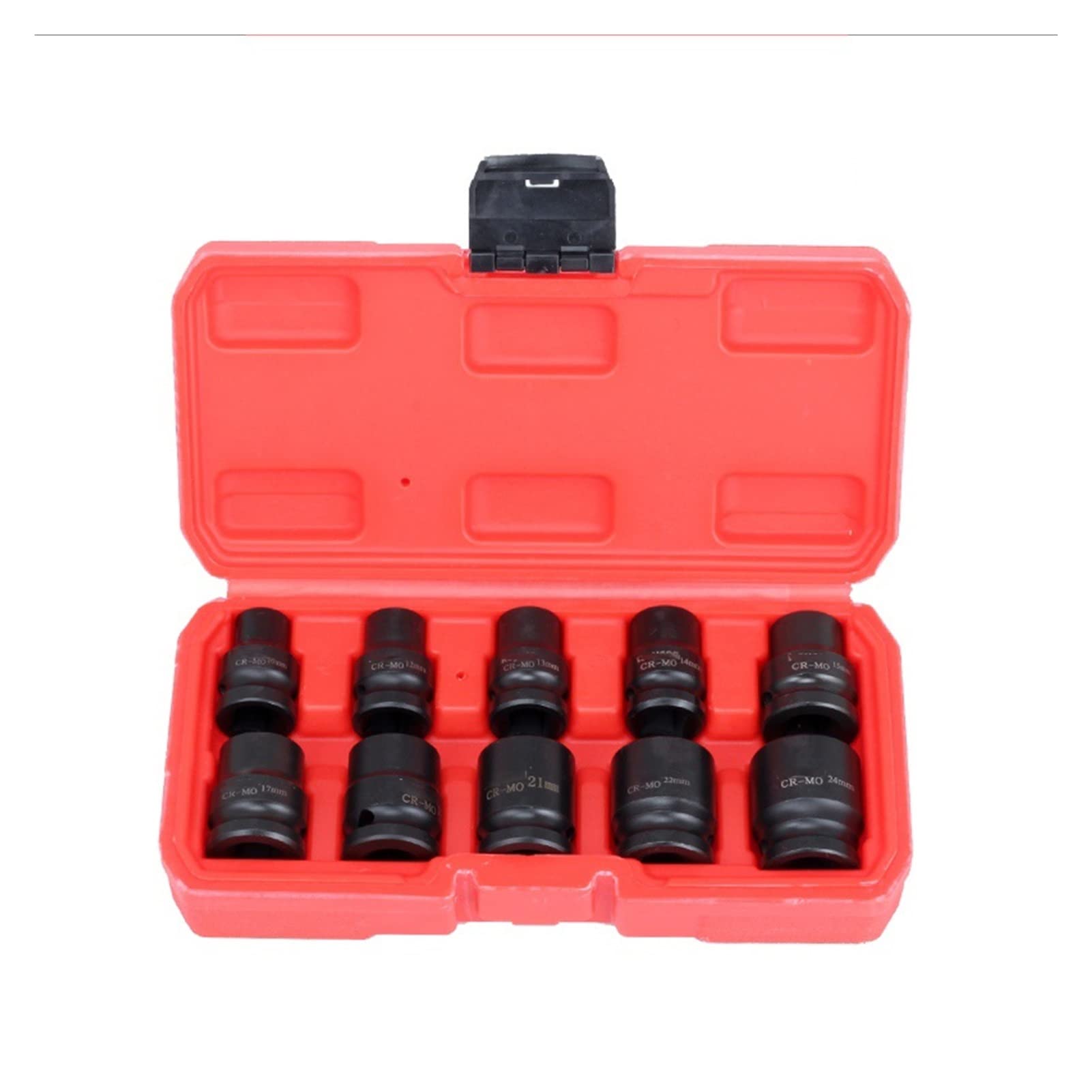 Hexágono Interior 34 36 mm Llave eléctrica 1/2 Pulgada de Manga de cañón de cañón de Viento de alargamiento Herramientas de reparación de Coches Llaves de alargamiento(10pcs)