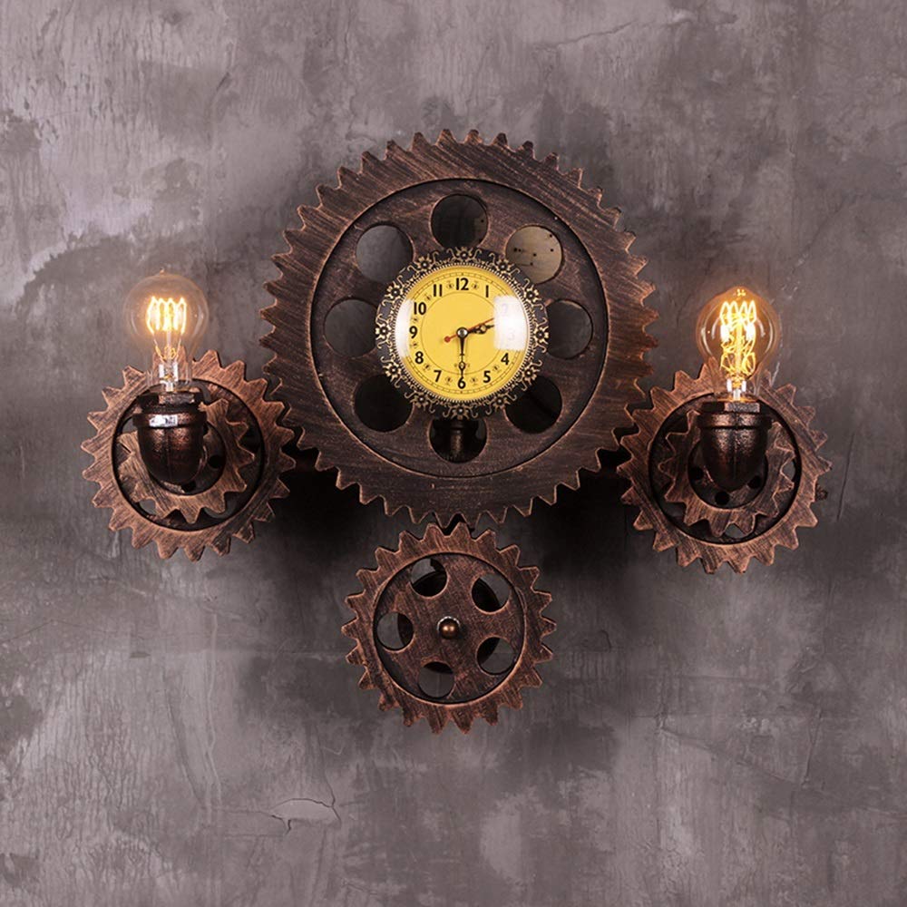 Amazon.co.jp : KEKEYANG 玄関ライト アメリカンカントリーレトロ歯車