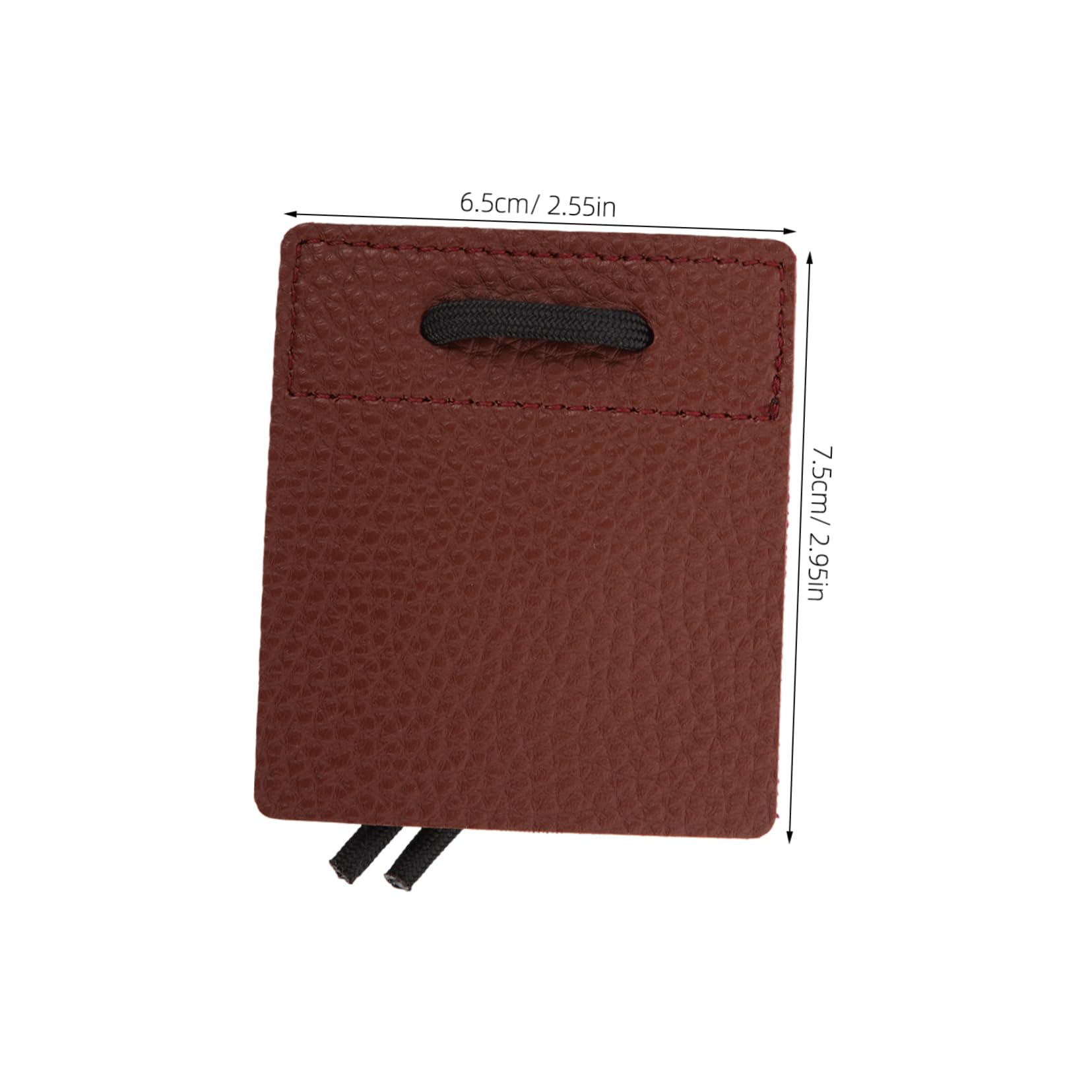 Kisangel Professional Archery Finger Guard Finger Tab Pu Leather Protection Archery Practice Tool