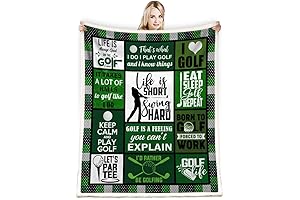 Golf Throw Blanket: The Perfect Gift for Golf Enthusiasts