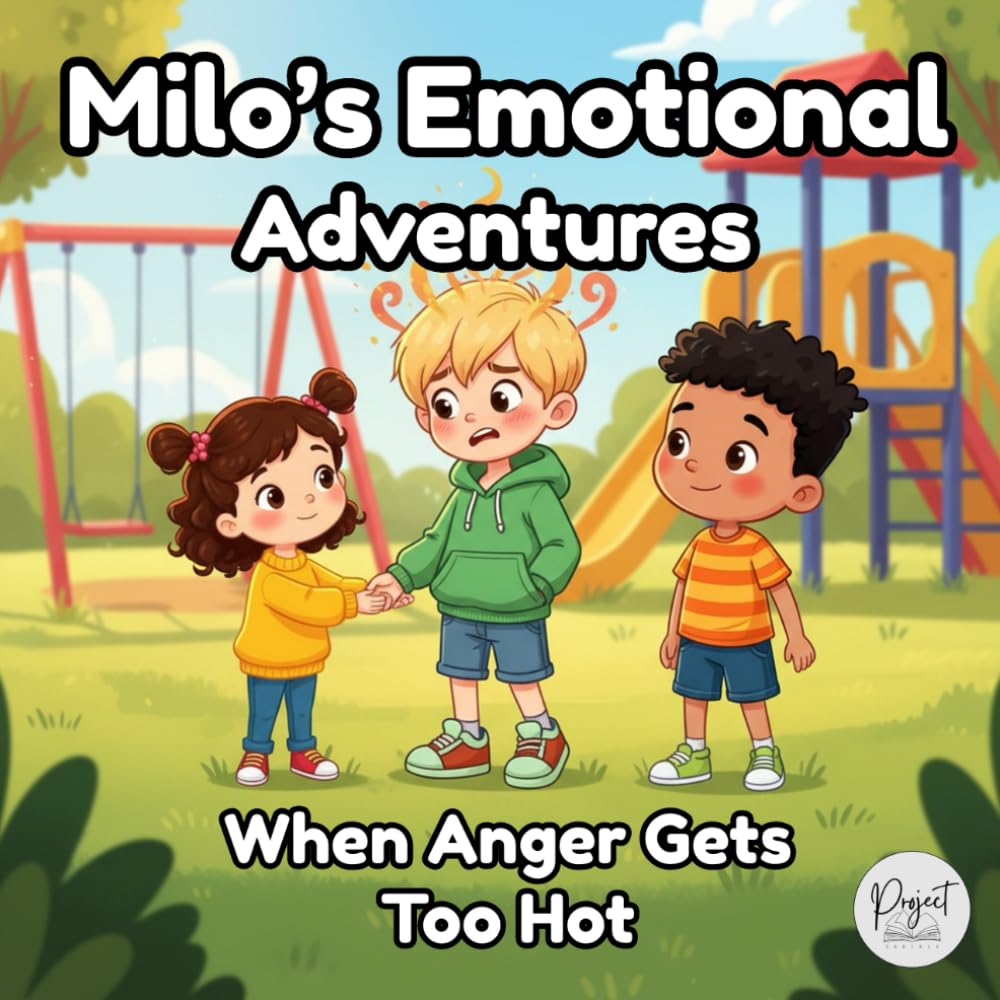 Milo’s Emotional Adventures. When Anger Gets Too Hot.: A Story About Big Feelings, Calm-Down Tricks, and Learning Self-Control